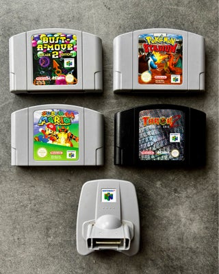 N64 spil bundle, N64, action, *** SÆLGES KUN SAMLET ***

Alle spil er testet inden de er sat til sal