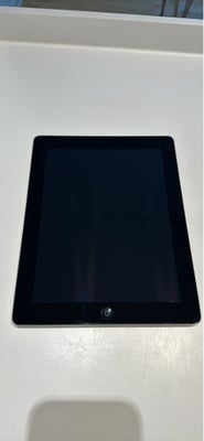 iPad 4, 16 GB, sort, Rimelig, Model A1458. WiFi 16 GB

Ca. 10 år gammel men fungerer stadig. Har lid