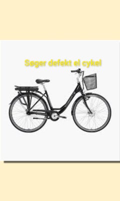 Herrecykel,  andet mærke O, 100 cm stel, 1 gear, stelnr. 7, defekt eller evt fungererne el cykel køb