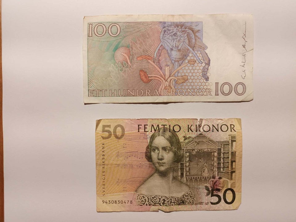 Skandinavien, sedler, 220 skr.