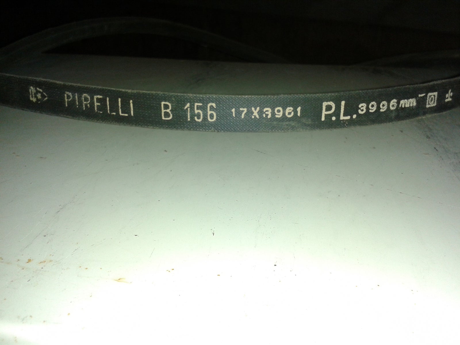 Kileremme B156, Pirelli