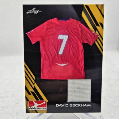 Fodboldtrøje, Leaf, fodboldkort,  David Beckham trøje, Adidas