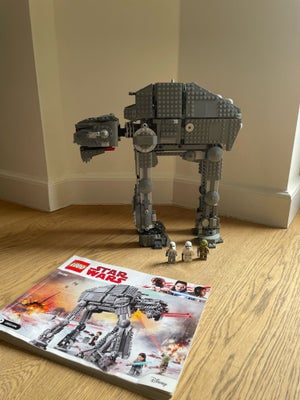 Lego Star Wars, 75189, Star wars Walker. Udgået model. Samlevejledning medfølger. Der mangler kun én
