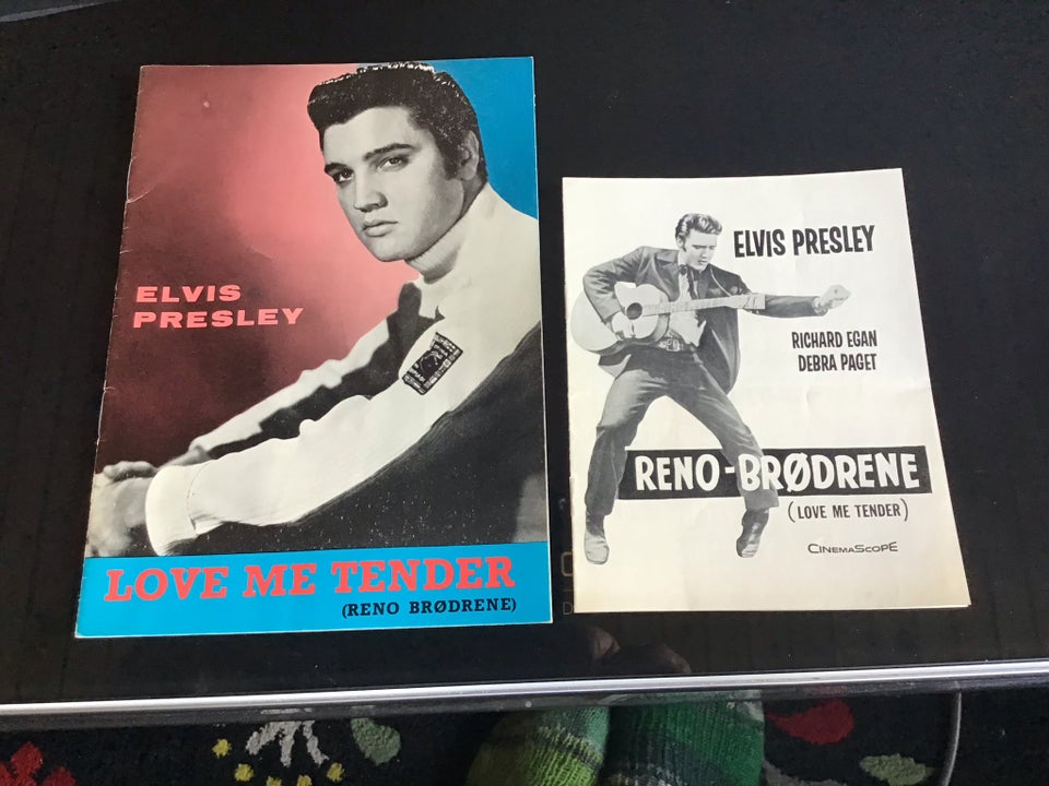 Andre samleobjekter, Filmprogrammer Elvis Love me tender 2