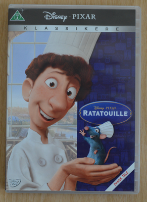 Ratatouille , instruktør Walt Disney, DVD, tegnefilm, Ratatouille 
Se gerne mine andre annoncer med 