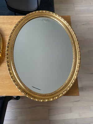 Entrespejl, b: 56 h: 76, Fin gammelt spejl med slebet glas