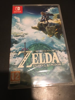 Zelda Tears of the kingdom , Nintendo Switch, Spillet er nyt og stadig indpakket, kan afhentes i Høj