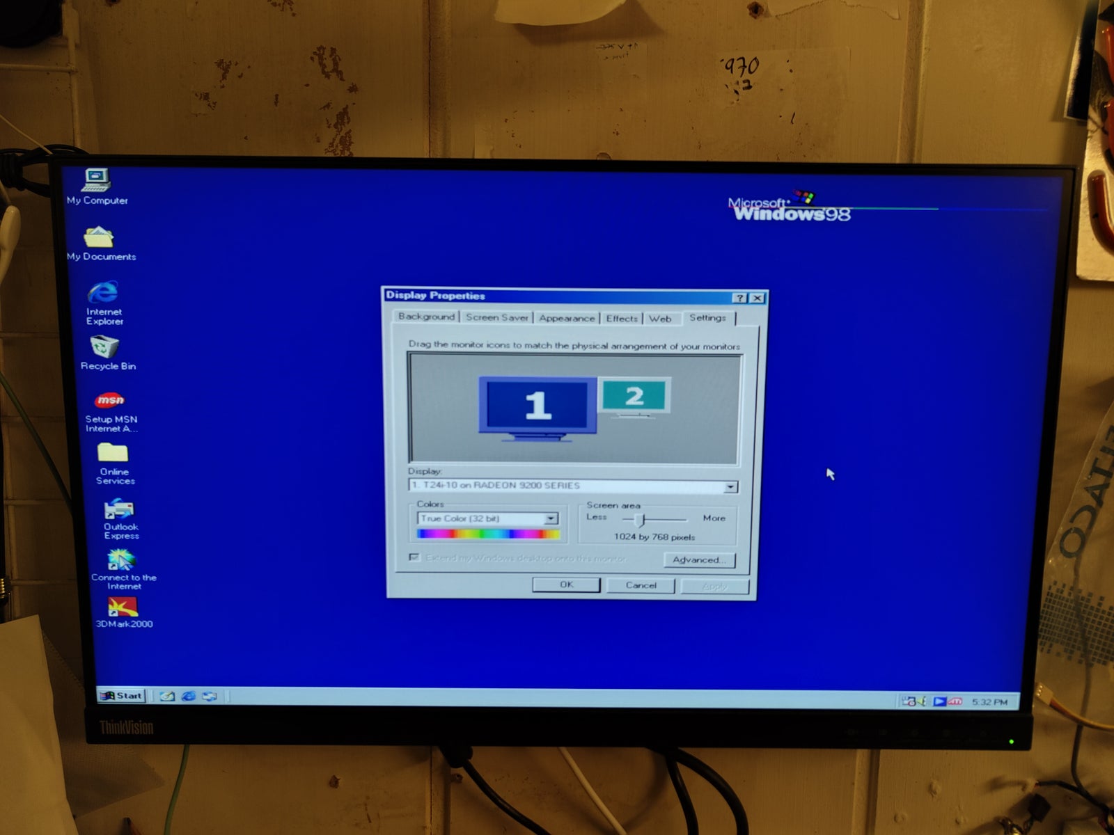 Compaq, EVO Windows 98SE Retro PC, 2,4 Ghz
