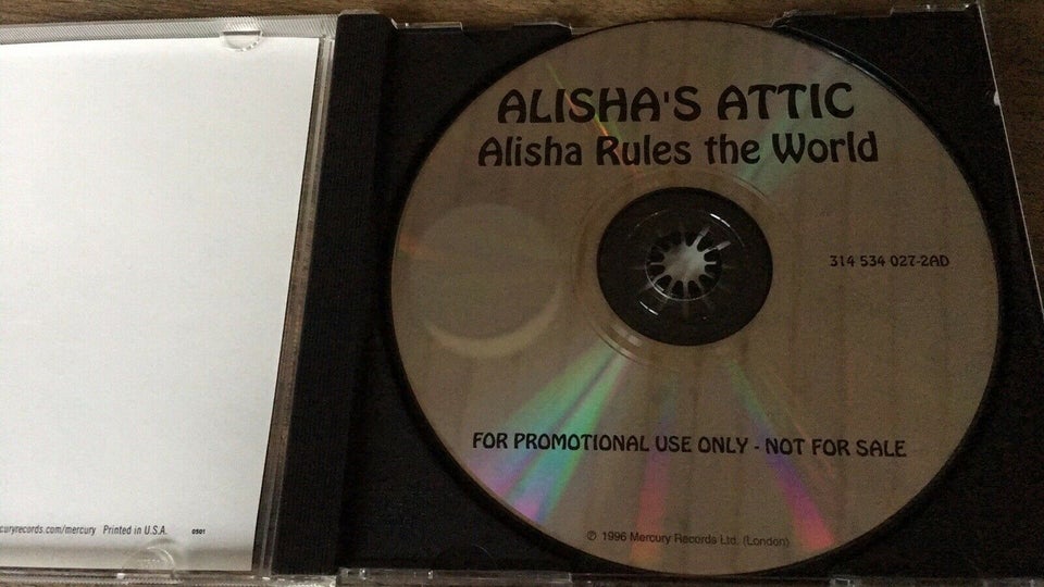Alisha’s Attic: 2 CD albums, pop