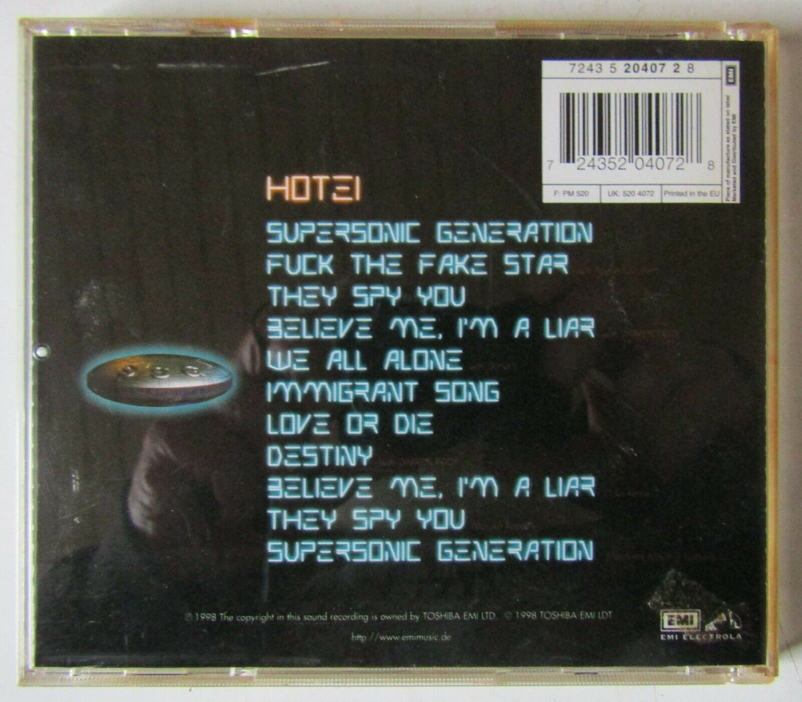 Hotei: Supersonic Generation, electronic