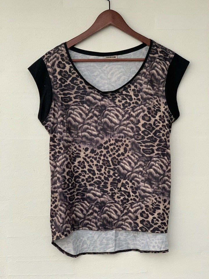 Top, Noisy May leopard top bluse str. L / Large, str. 40