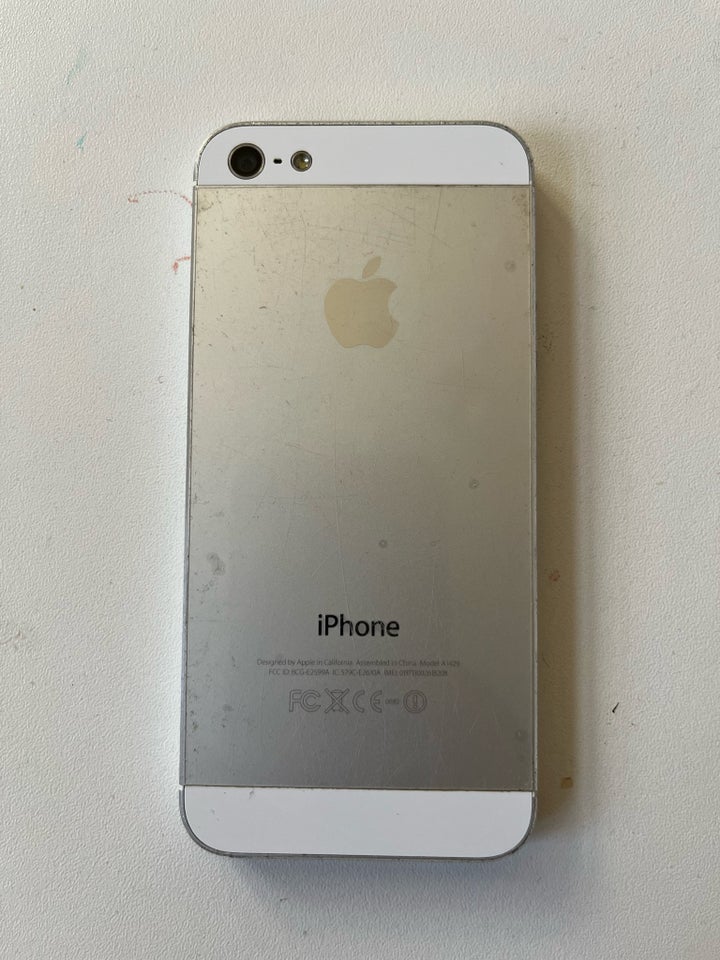 iPhone 5, 32 GB, hvid