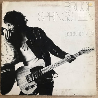 LP, Bruce Springsteen , Born To Run, Rock, Holl. 1970’ere CBS Records press
Vinyl: VG
Gatefold cover