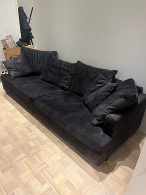 Sofa, velour, 4 pers. , Multi møbler Malmø, Skøn sofa i rigtig fin stand - enkelte ridser fra flytni