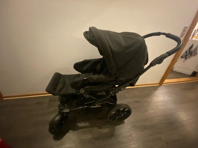 Klapvogn, Emmaljunga Super Nitro, Emmaljunga Super Nitro klapvogn sælges. Brugt og med enkelte kosme