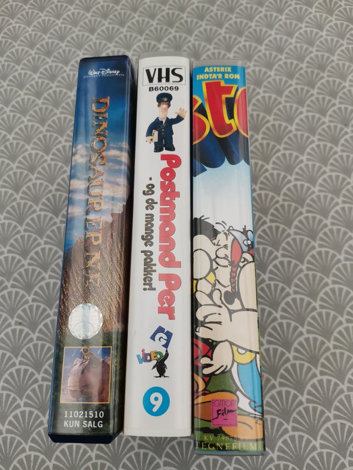 Børnefilm, VHS