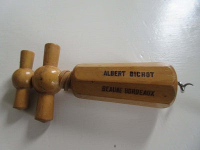 Andre samleobjekter, Albert Bichot vintage proptrækker 1975, Lækker proptrækekr med patina, som er v