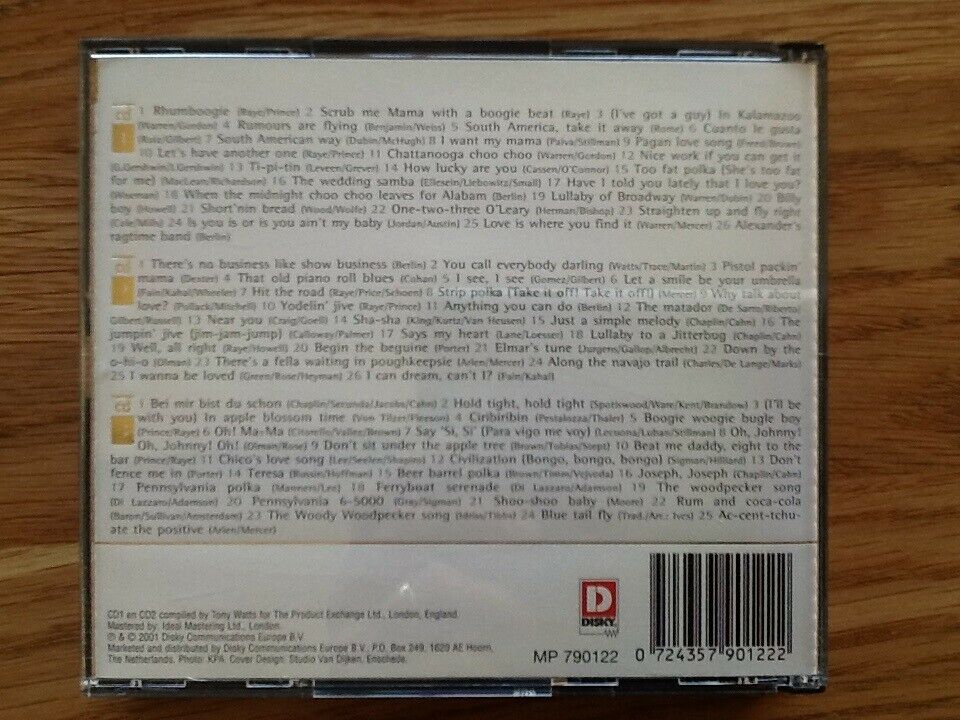Andrew Sisters: Golden Greats - 3 CD opsamlingsalbum, pop