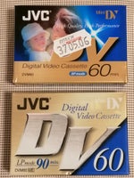 MiniDV kasettebånd, digitalt, JVC