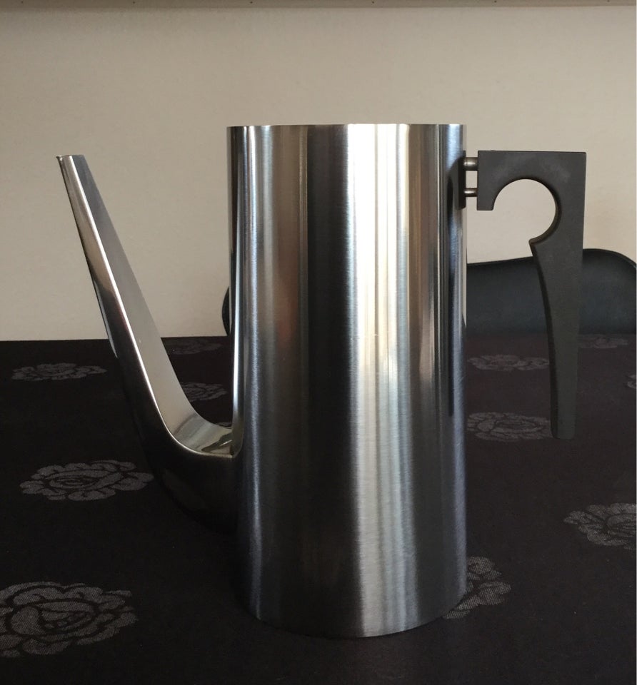 Rustfrit st l Kaffekande Stelton Arne Jacobsen dba.dk K b og