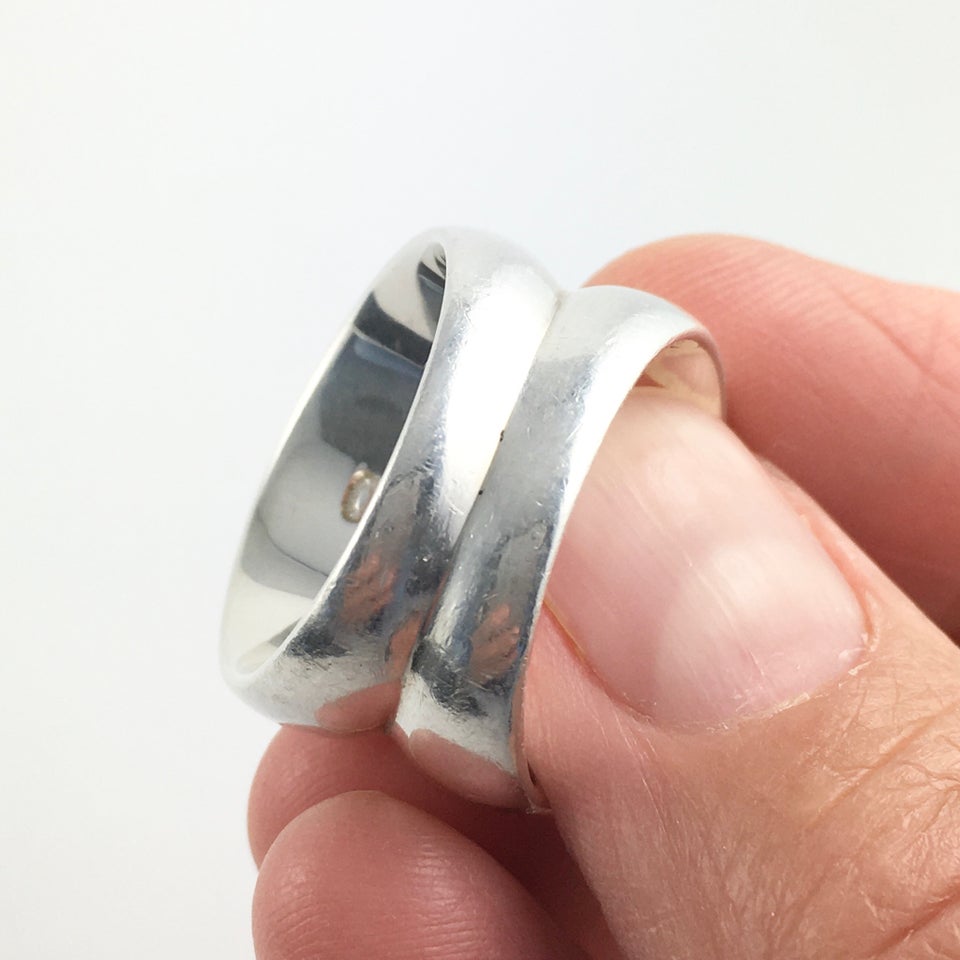 Ring, sølv, Georg Jensen