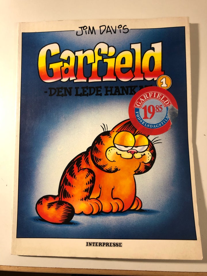 Garfield - Den lede hankat, Jim Davis, Hæfte