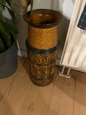 Vase, Gulvvase, West germany, 40cm