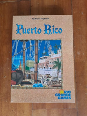 Puerto Rico, 8 år <, brætspil, Uåbnet Puerto Rico ( Rio grande games ) brætspil
Kan afhentes i Køben