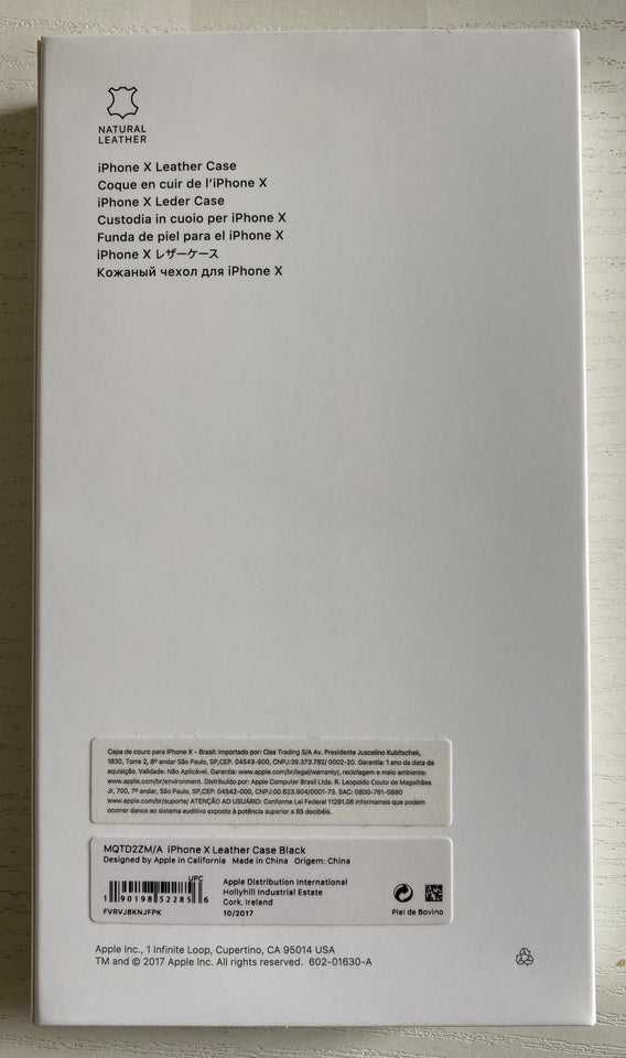 Cover, t. andet mærke, Apple IphoneX MQTD2ZM/A