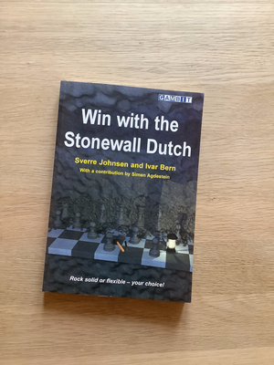 Win with the Stonewall Dutch, Sverre Johnsen, Ivar Bern, Simen Agdestein, emne: hobby og sport, Skak