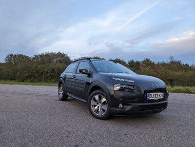 Citroën C4 Cactus, 1,6 BlueHDi 100 Iconic, Diesel, 2017, km 89300, sort, klimaanlæg, aircondition, A