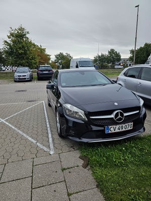 Mercedes A200 d, 2,2 aut., Diesel, 2016, 5-dørs, 139.000.,kr ..17" ALUFÆLGE - DELLÆDER KABINE - 2 ZO