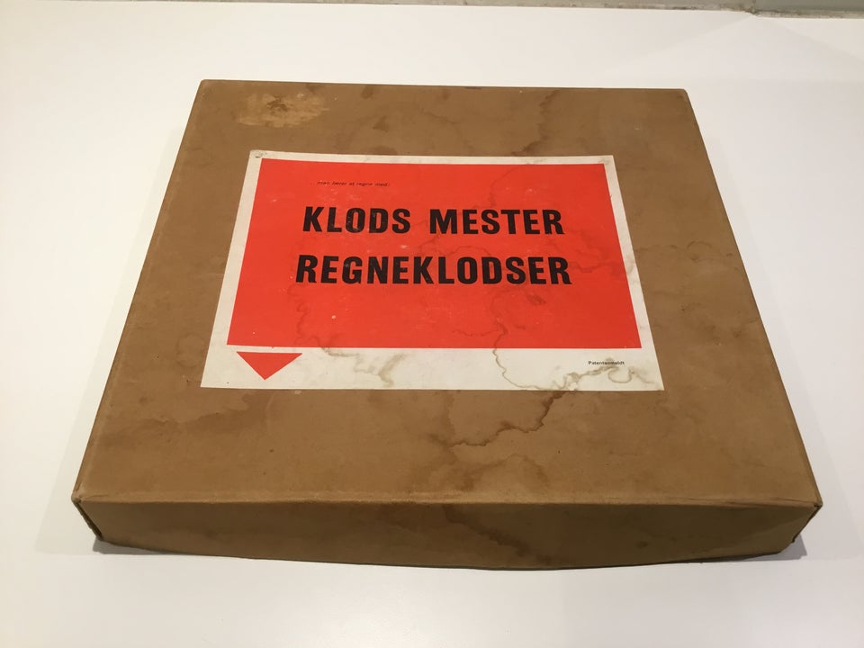 Klods Mester Regneklodser, brætspil