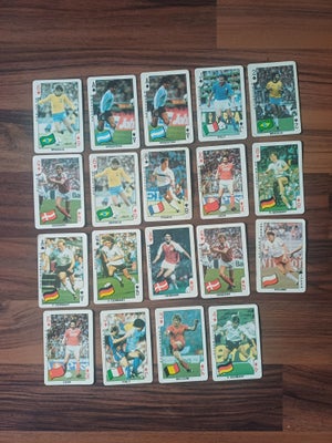 Samlekort, Fodbold kort klistermærker, Sælges samlet