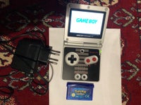 Nintendo Gameboy advance SP, +Pokemon Sapphire, AGS 101