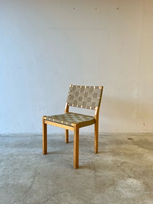 Spisebordsstol, Alvar Aalto model 611 4stk., Vintage stabelstole tegnet af Alvar Aalto for Artek i 1