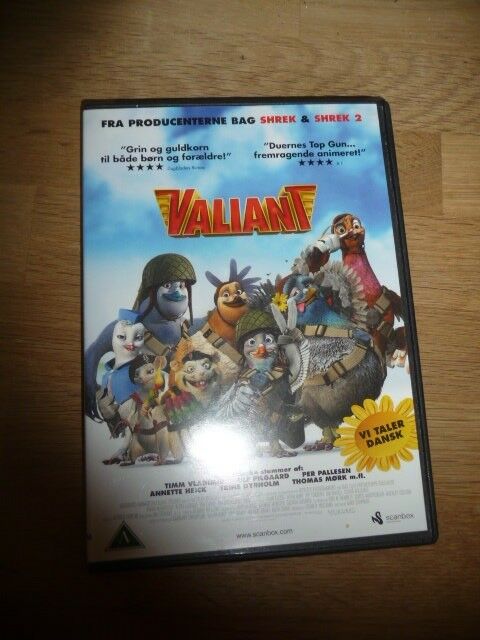 Valiant, DVD, tegnefilm