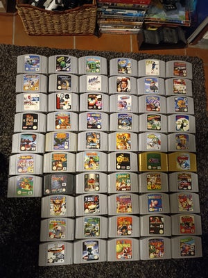 Nintendo 64 samling sælges, N64, Sælger mine N64 spil da jeg har brug for pengene.
Kom gerne med bud