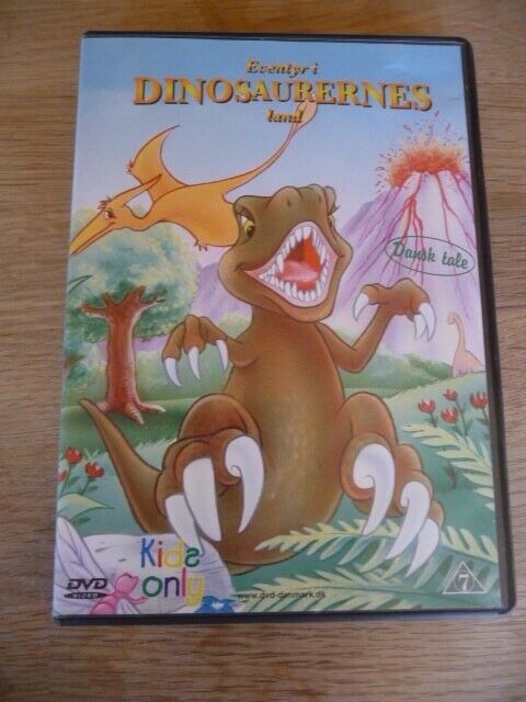 Eventyr i Dinosaurernes land, DVD, tegnefilm