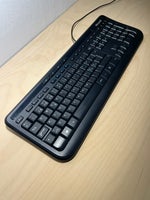 Tastatur, Microsoft, wired keyboard 600