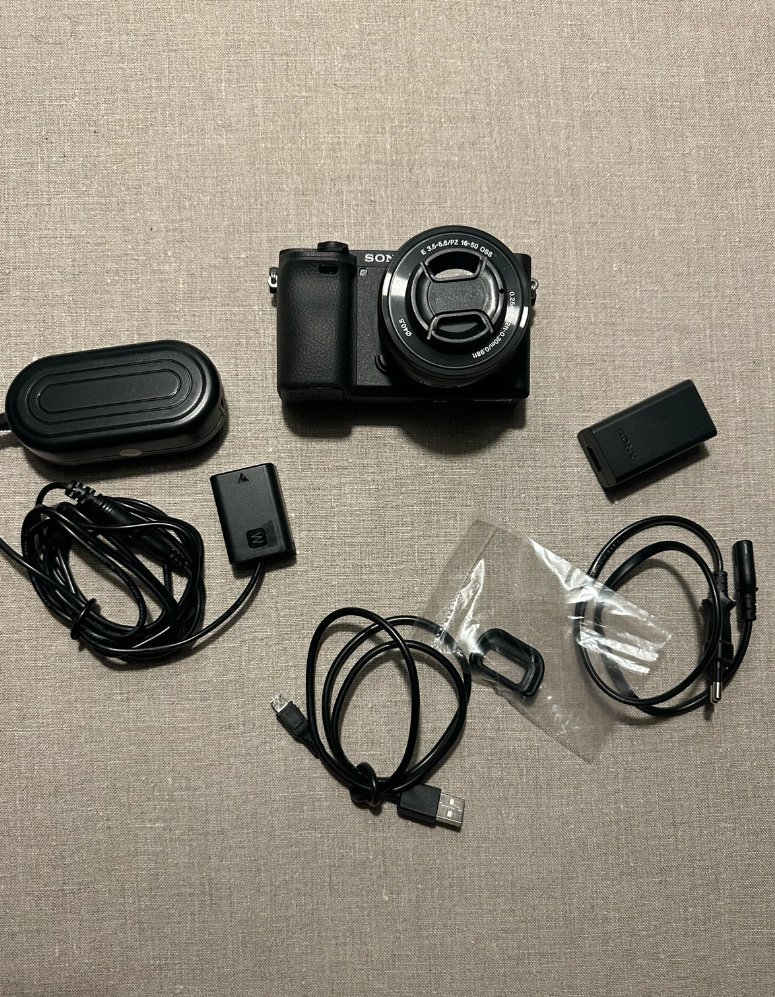 4K kamera + kit, digitalt, SONY