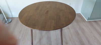 Spisebord, Massivt træ gummitræ, Sinnerup, b: 100 l: 100, Nyt spisebord i massivt gummitræ fra Sinne