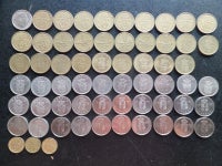 Danmark, mønter, ½ + 1 KR.