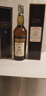 Spiritus, BRORA whisky, SPÆNDENDE BRORA, limited edition nr. 1150, destilleret 1982, tappet april 20