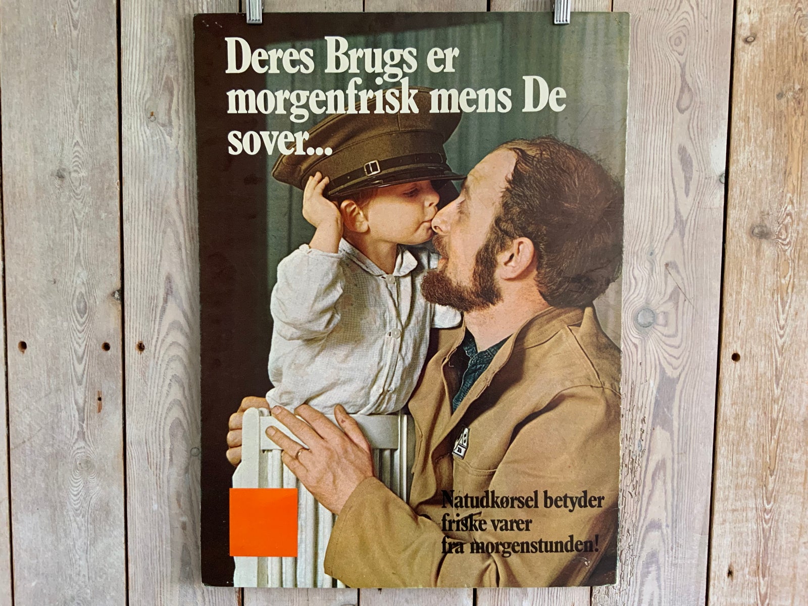 FDB Plakat / Reklame skilt, b: 48 h: 64 – dba.dk – Køb og af Nyt og Brugt