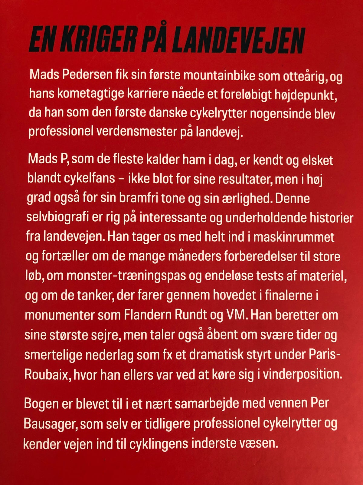 Mads P bog, Mads Pedersen