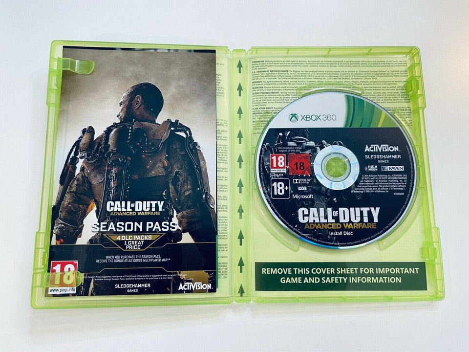 Call Of Duty Advanced Warfare, Xbox 360