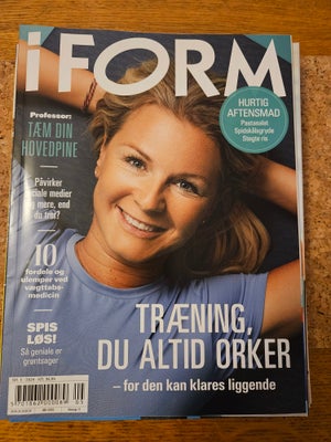 I FORM. Måneds blad, Magasin, Måneds bladet I FORM. 
4 Stk. Alle 4 kun 60.kr ialt 
Normal pris pr. b