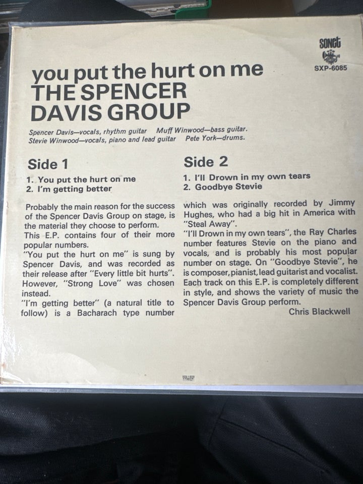 EP, Spencer Davis group