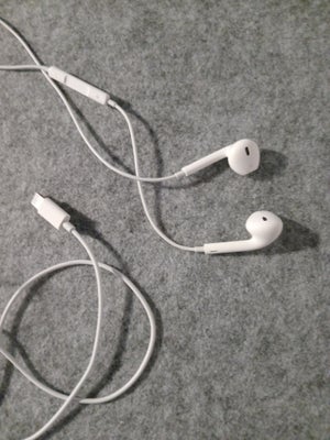 Headset, t. iPhone, Apple EarPods, Perfekt, Nye Apple EarPods. Kun brugt én gang. 

De smarte In Ear
